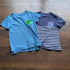 Bundle of 2 Boys’ T-Shirts blue | Sz XS(4/5)